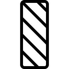 Road Sign Obstruction 1 Icon from Ultimate Light Set