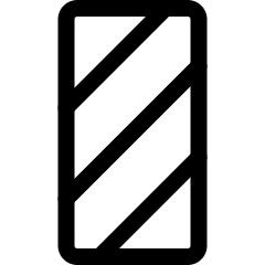 Road Sign Obstruction Icon from Ultimate Regular Set