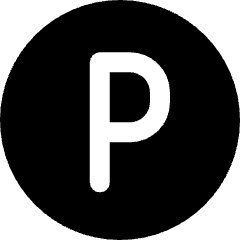 Road Sign Parking Icon from Ultimate Bold Set