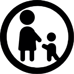 Road Sign Pedestrian Alternate Icon from Ultimate Bold Set