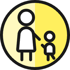 Road Sign Pedestrian Icon from Ultimate Colors Set