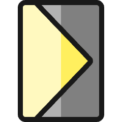 Road Sign Right Arrow Icon from Ultimate Colors Set