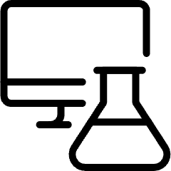 Study Simulation Learning Chemistry Icon from Ultimate Light Set
