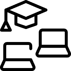 Study Virtual Classroom 1 Icon from Ultimate Light Set