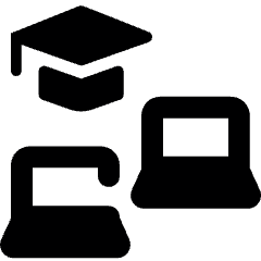 Study Virtual Classroom 1 Icon from Ultimate Bold Set