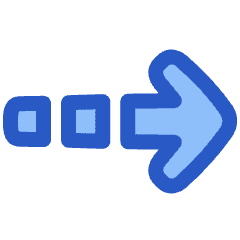 Arrow Dashed Right Icon from Plump Duo Set