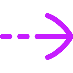 Arrow Dashed Right Icon from Flex Neon Set