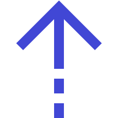 Arrow Dashed Warm Up Icon from Sharp Duo Set