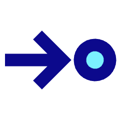 Arrows Step Icon from Sharp Pop Set
