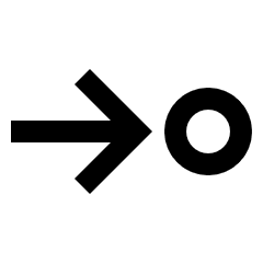 Arrows Step Icon from Sharp Line Set