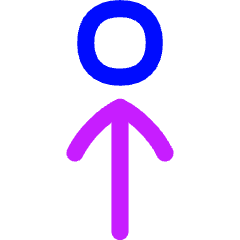 Arrows Step Out Icon from Flex Neon Set