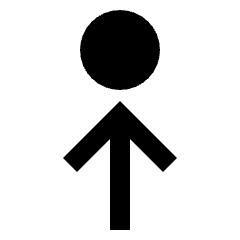 Arrows Step Out Icon from Sharp Solid Set