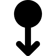 Arrows Swipe Down Alt Icon from Core Solid Set