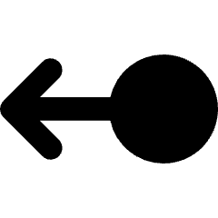 Arrows Swipe Left Alt Icon from Core Solid Set