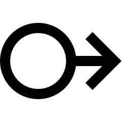 Arrows Swipe Right Alt Icon from Sharp Line Set