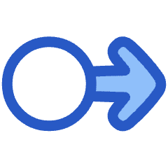 Arrows Swipe Right Alt Icon from Plump Duo Set