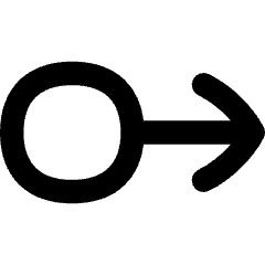 Arrows Swipe Right Alt Icon from Flex Remix Set