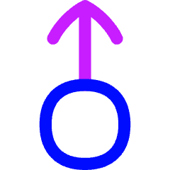 Arrows Swipe Up Alt Icon from Flex Neon Set