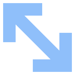Diagonal Line Arrow 2 Icon from Sharp Flat Set