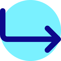 Line Arrow Bend Down Right  Icon from Core Pop Set