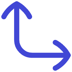 Line Arrow Bottom Left Corner Icon from Flex Duo Set