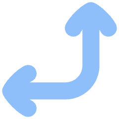 Line Arrow Bottom Right Corner Icon from Flex Flat Set