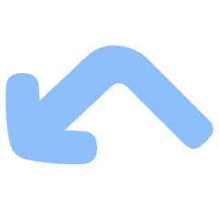 Line Arrow Bounce Down Left Icon from Plump Flat Set