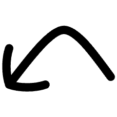 Line Arrow Bounce Down Left Icon from Flex Line Set