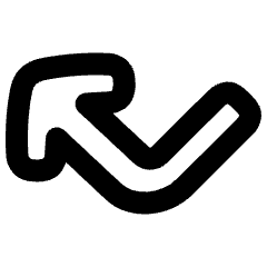 Line Arrow Bounce Up Left Icon from Plump Remix Set