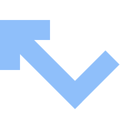 Line Arrow Bounce Up Left Icon from Sharp Flat Set