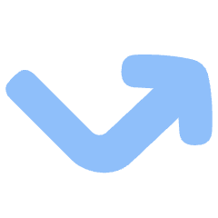 Line Arrow Bounce Up Right Icon from Plump Flat Set