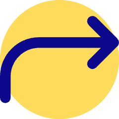 Line Arrow Curve Up Right Icon from Core Pop Set
