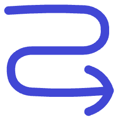 Line Arrow Curvy Right Down Icon from Flex Duo Set