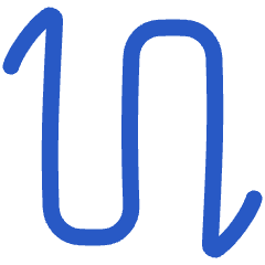 Line Arrow Curvy Up Down 2 Icon from Plump Duo Set