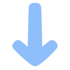 Line Arrow Down 1 Icon from Plump Flat Set