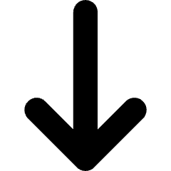 Line Arrow Down 1 Icon from Core Solid Set
