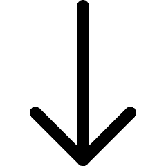 Line Arrow Down 1 Icon from Core Line Set