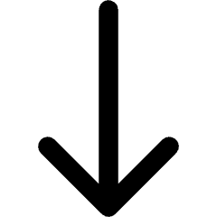 Line Arrow Down 1 Icon from Core Remix Set