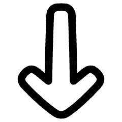 Line Arrow Down 1 Icon from Plump Line Set