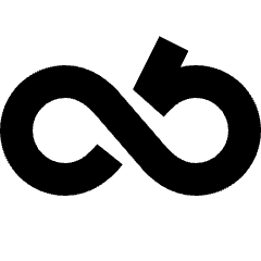 Line Arrow Infinite Loop Icon from Sharp Solid Set