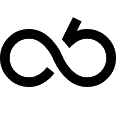 Line Arrow Infinite Loop Icon from Sharp Line Set