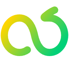Line Arrow Infinite Loop Icon from Plump Gradient Set