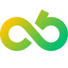 Line Arrow Infinite Loop Icon from Sharp Gradient Set