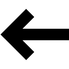 Line Arrow Left 1 Icon from Sharp Solid Set