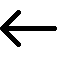 Line Arrow Left 1 Icon from Core Remix Set