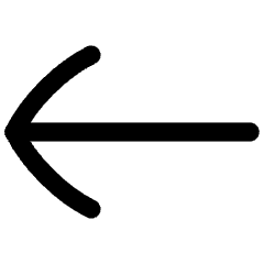 Line Arrow Left 1 Icon from Flex Line Set