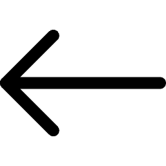 Line Arrow Left 1 Icon from Core Line Set