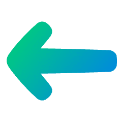 Line Arrow Left 1 Icon from Plump Gradient Set