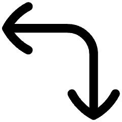 Line Arrow Top Right Corner Icon from Flex Line Set