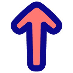 Line Arrow Up 1 Icon from Plump Pop Set